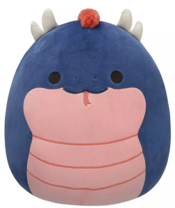 Squishmallows – Miękka maskotka 30 cm – Granatowy Bazyliszek Cian - 01146
