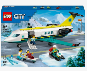 Klocki LEGO City 60465 Samolot pogotowia ratunkowego