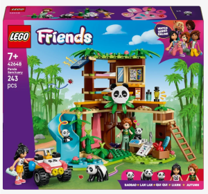 Klocki LEGO Friends 42648 Opieka nad pandami w rezerwacie
