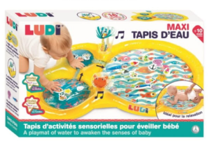 Ludi - Maxi Mata Wodna z atrakcjami - Żółta -30078