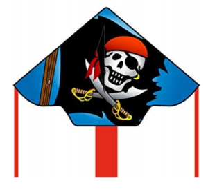 INVENTO - Latawiec  Ecoline Jolly Roger Pirat 120 cm x 75 cm - 102146