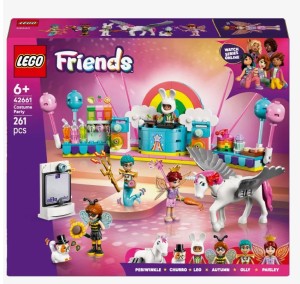 Klocki LEGO Friends 42661 Bal przebierańców z jednorożcem i wróżką