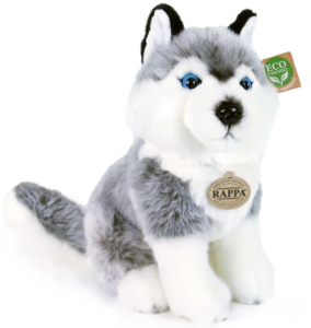 Rappa 220188 Maskotka pies Husky 30 cm