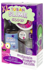 TUBAN Super Slime - Zestaw kreatywny do tworzenia własnego slime – Świecący w ciemności - 3175