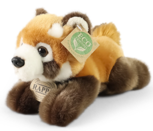 Rappa 241909 Maskotka Panda Czerwona leżąca 20 cm 