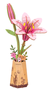 Robotime - Model 3D - Kwiat Lilia Różowa TW071