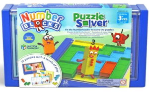Learning Resources - Number Blocks - Puzzle Solver - HM96320-UK