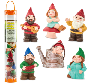 Safari Ltd - Figurki w tubie - Rodzina Gnomów - Krasnoludki - 100071