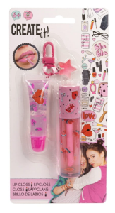Create It! – Błyszczyk + brelok różowy 84501A