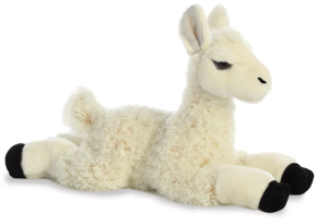 Aurora 12281 Maskotka 30 cm -  Lama biała