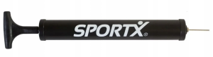 SportX - Pompka do piłek 30 cm czarna - 2001343
