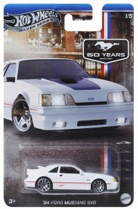 Hot Wheels – Silver Series 60 Years since 1964 - '84 Ford Mustang SVO - GRT01 JBY50