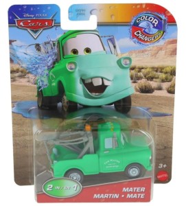 Cars Auta - Autko zmieniające kolor Złomek GNY94 JHG36