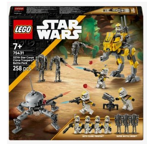 Klocki LEGO 75431 Star Wars Zestaw bitewny żołnierze-klony z 327. korpusu galaktycznego 
