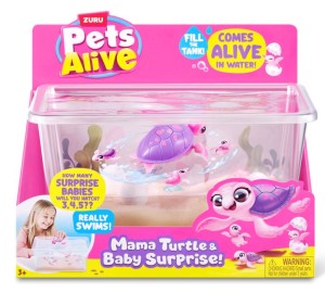 Pets Alive Interaktywna Mama żółwica z żółwikami niespodzianką- 9560