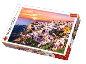Trefl - Puzzle Zachód słońca nad Santorini 1000 el. - 10435