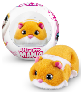 Zuru Pets Alive Hamster Mania Interaktywny Pluszowy Chomik Rudy 9543GQ1
