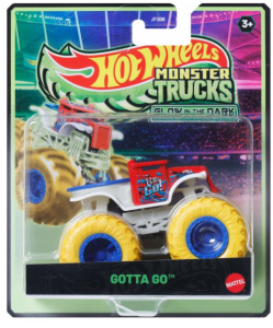 Hot Wheels Świecący Monster Trucks Glow in The Dark Gotta Go - JCG69