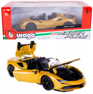 Bburago Ferrari SF90 Spider Gold 1:18 - 16016