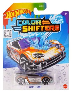 Hot Wheels Auto Zmieniające Kolor - Trak-Tune - JDN32