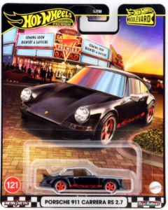 Hot Wheels Premium Boulevard Porsche 911 Carrera 2.7 RS - JBL19