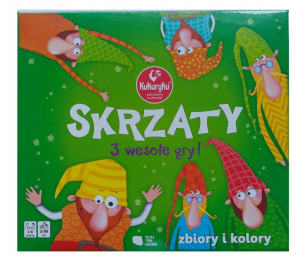Kukuryku Skrzaty Gra Edukacyjna 3w1 - 62660