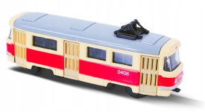 Rappa 196599 Mini Tramwaj Retro Czerwony  "Ostrava"