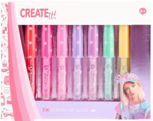 Create It! Zestaw 7 brokatowych pomadek do ust - 29439