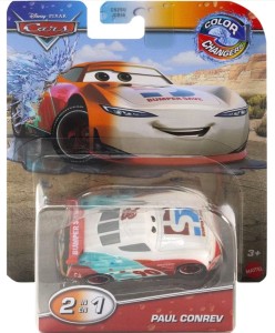 Cars Auta – Autko zmieniające kolor – Paul Conrev GNY94 JHG28