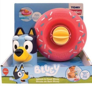 Bluey - Zabawka do kąpieli - Zestaw z kołem do kąpieli - E73623