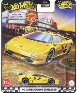 Hot Wheels Premium Boulevard - 1995 Lamborghini Diablo SV - GJT68 JBL13