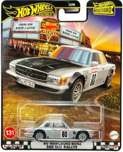 Hot Wheels Premium Boulevard - 1980 Mercedes Benz 500 SLC Rallye - GJT68 HRT63 