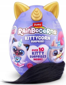 RainBocorns Kittycorn Kot z długim czarnym ogonem - 92104  