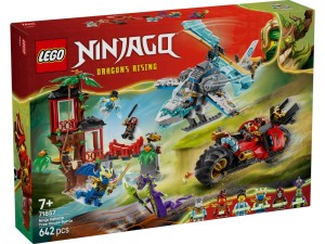 LEGO NINJAGO 71857 Bitwa ninja: domek na drzewie z pojazdami