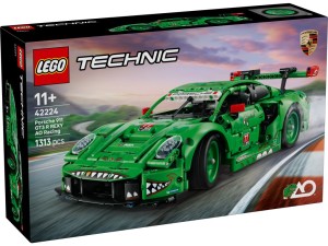 LEGO TECHNIC 42224 Samochód Porsche 911 GT3 R REXY AO Racing