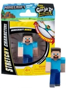 Heroes of Goo Jit Zu Minis – Minecraft  – Rozciągliwa figurka Steve 30989