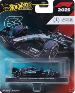 Hot Wheels - Formuła 1 - Mercedes AMG PETRONAS 2025 #63 - HRV11 JKD80