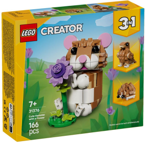 LEGO Creator 31376 Uroczy chomik z kwiatkiem 