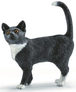 Schleich - Figurka Czarny kot - 17068