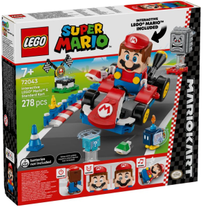 LEGO SUPER MARIO 72043 Mario Kart™ — Interaktywna figurka LEGO® Mario™ i Standard Kart