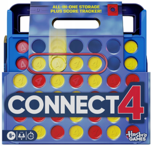 Hasbro Gra logiczna Connect 4 All In One Walizka - G1500