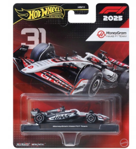 Hot Wheels - Formuła 1 - MoneyGram Haas F1 Team #31 2025 - HRV11 JKD78