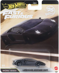 Hot Wheels 2026 Fast & Furious 25 Rocznica 5/5 Lamborghini Avenatador Coupe - HNW46 JHW77
