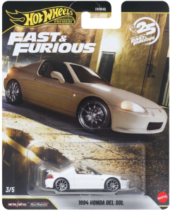 Hot Wheels 2026 Fast & Furious 25 Rocznica 3/5 1994 Honda Del Sol- HNW46 JHW63