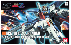 Bandai - Model Gundam Gunpla - HGUC 1/144 MSZ-010 ZZ Gundam - 79546