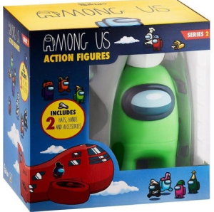 Among Us – Figurka z akcesoriami Crewmate 17 cm Zielona AU6502