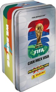 Panini - Fifa World Cup 2026 - Puszka z kartami piłkarskimi - srebrna 9376