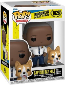 Funko POP 1626 Brooklyn 9-9 - Captain Ray Holt with Cheddar 14016