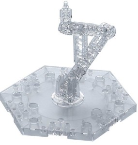 Bandai -  GUNDAM Action Base 5 Clear - Podstawka Transparentna - 58816