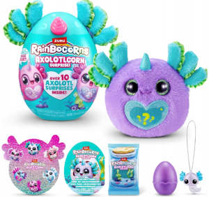 RainBocorns Axolotlcorn Surprise Jajo z Uroczym Pluszakiem - 92120TQ1